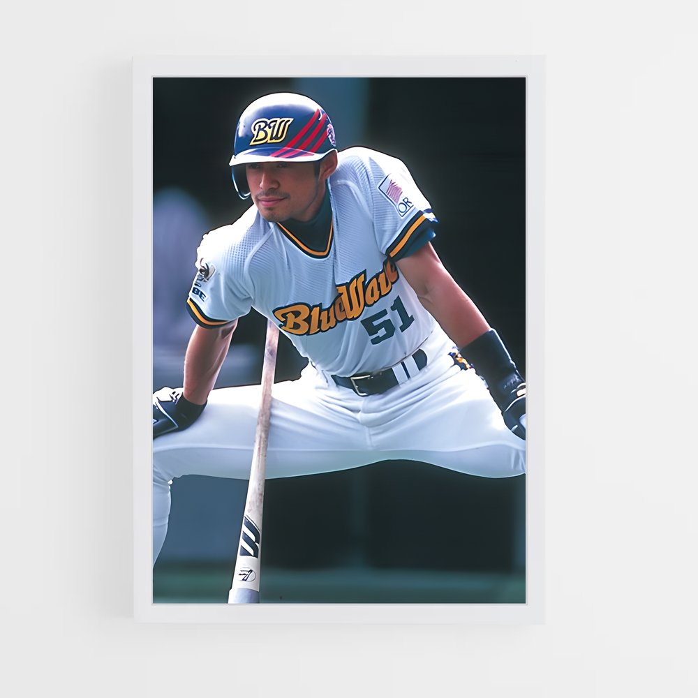 Poster La Légende d'Ichiro – affiche Baseball (vue 3)